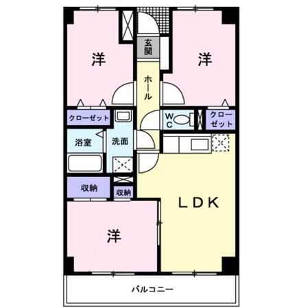 正雀駅 徒歩18分 4階の物件間取画像